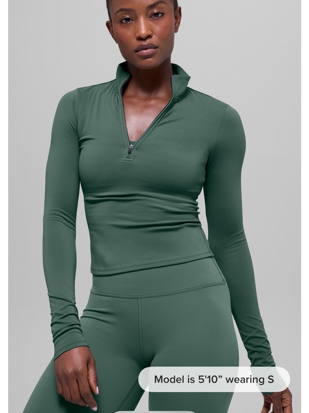 ALO softsculpt precision half zip